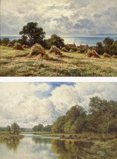 Henry H. Parker - Silent waters; and Harvest time on the south coast