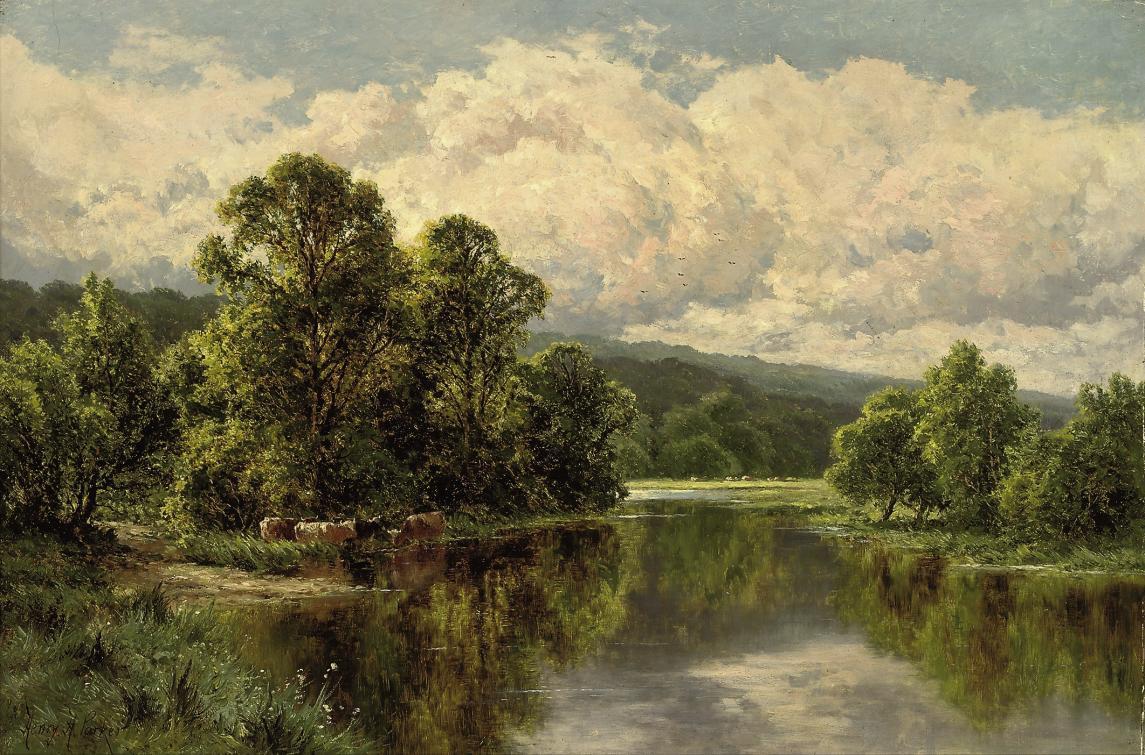 Henry H. Parker - Summer on the river