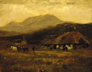 Henry Hadfield Cubley - At Kinlochewe, Rossshire