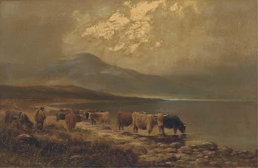 Henry Hadfield Cubley - By The Shores of Loch Goil, Inverness-Shire