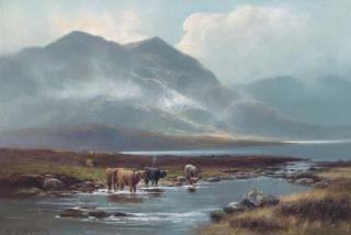 Henry Hadfield Cubley - The head of Loch Long