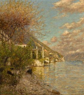 Henry Herbert La Thangue, R.A. - A Brescian Shore