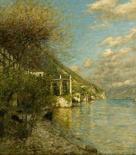Henry Herbert La Thangue, R.A. - A Brescian Shore