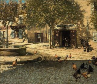 Henry Herbert La Thangue, R.A. - A Provençal forge
