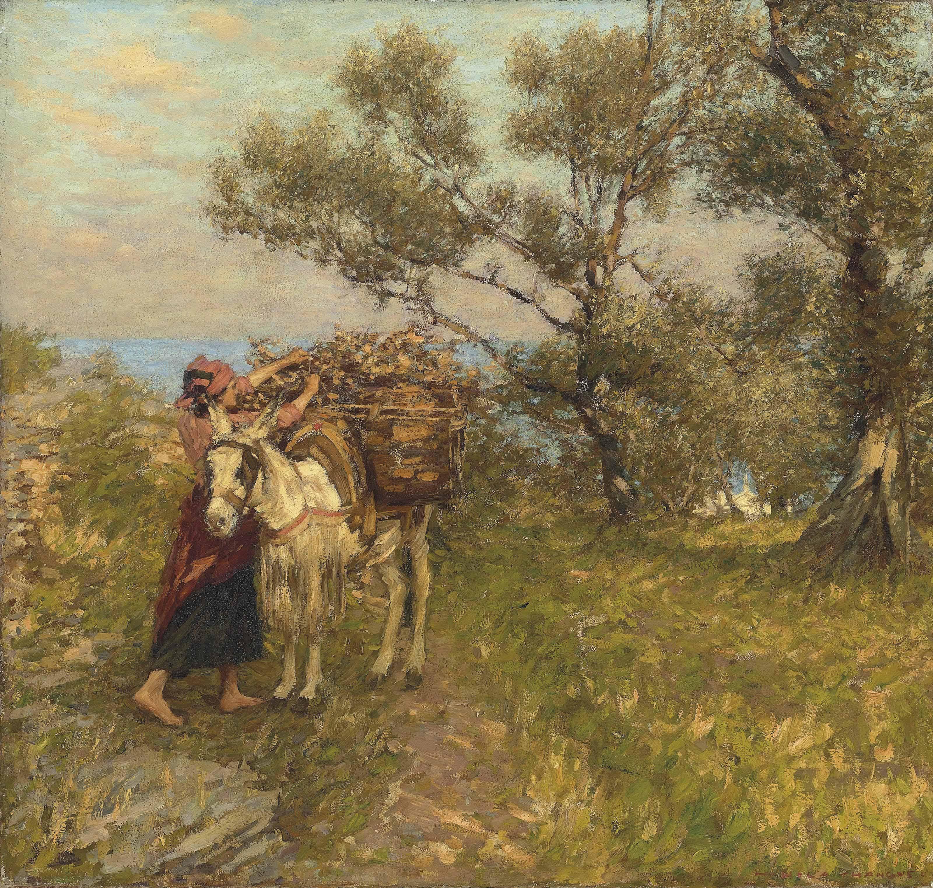 Henry Herbert La Thangue, R.A. - Ligurian Olives