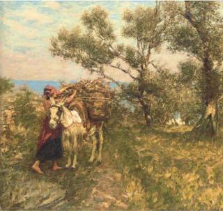 Henry Herbert La Thangue, R.A. - Ligurian Olives