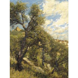 Henry Herbert La Thangue - Spring In Provence