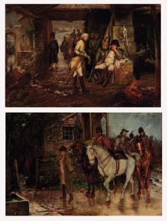 Henry Hetherington Emmerson - The parley of an emissary and Napoleon after the Battle of Austerlitz; and The requisition of a farmhouse