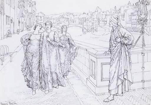 Henry Holiday - Dante and Beatrice