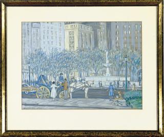 Henry Ives Cobb - The Pulitzer Fountain On The Grand Army Plaza, New York