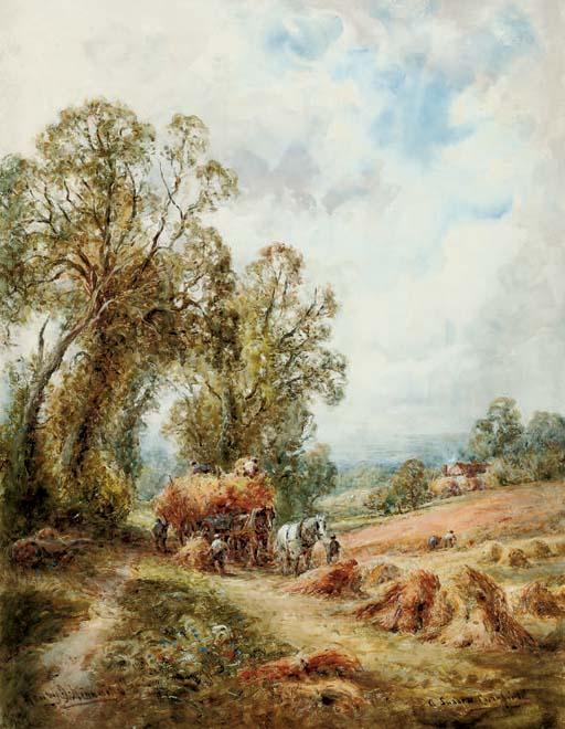 Henry J. Kinnaird - A Sussex cornfield