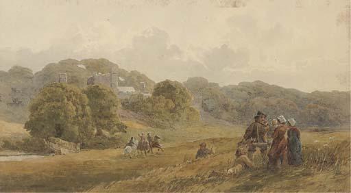 Henry James G. Holding - The hawking party