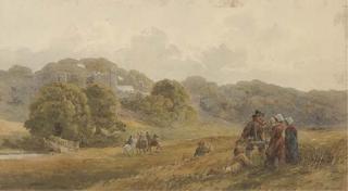 Henry James G. Holding - The hawking party