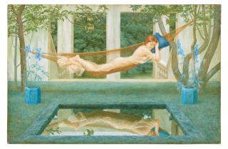 Henry James Holiday - Sara, belle d\'indolence