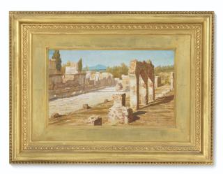 Henry James Holiday - Street Of Tombs, Pompeii