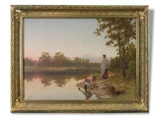 Henry James Johnstone - The Evening Task, 1901