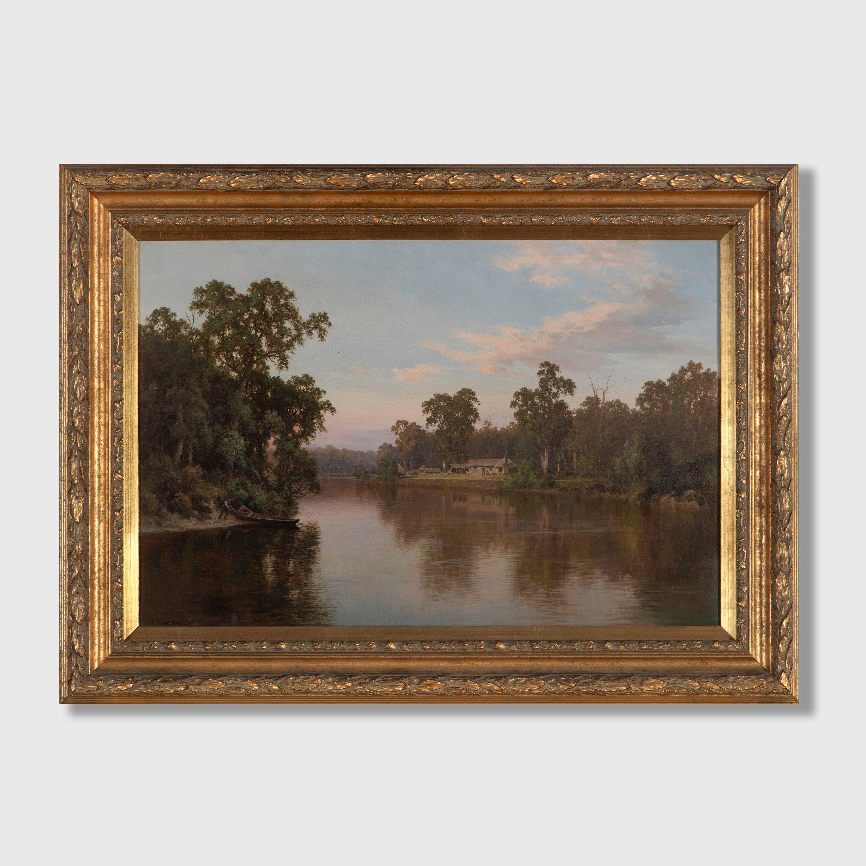 Henry James Johnstone - The Goulburn River (Below Seymour), Victoria, 1881