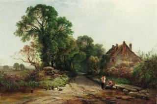 Henry John Boddington - An English lane