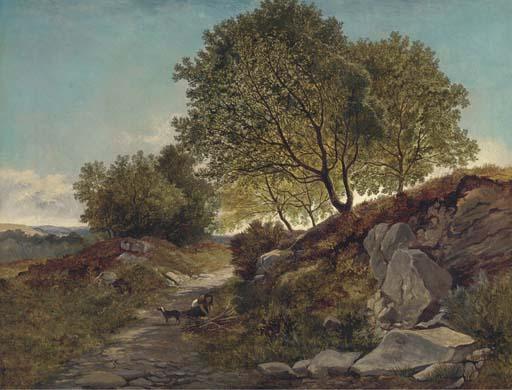 Henry John Boddington - Gathering Firewood