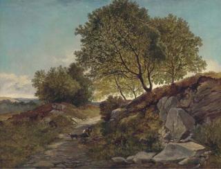 Henry John Boddington - Gathering Firewood