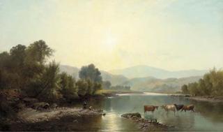 Henry John Boddington - Morning on the Dee