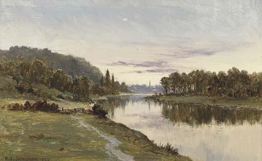 Henry John Johnstone, R.B.A. - Swaffham, Norfolk