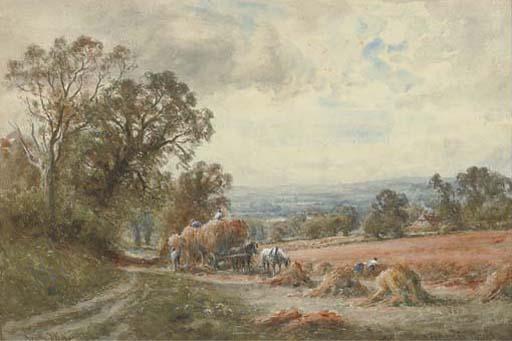 Henry John Kinnaird - A Sussex Cornfield