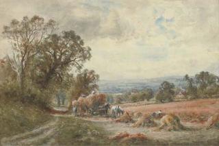 Henry John Kinnaird - A Sussex Cornfield