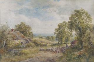 Henry John Kinnaird - A Sussex Lane