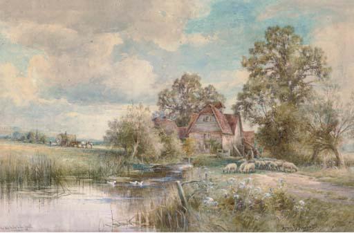 Henry John Kinnaird - An old mill in Suffolk