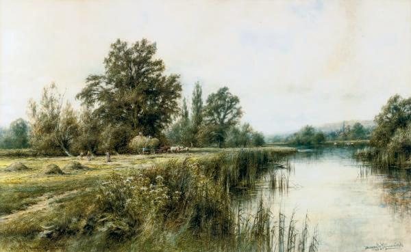 Henry John Kinnaird - On The Thames Near Pangbourne