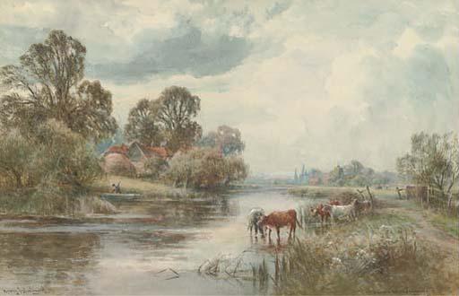 Henry John Kinnaird - The Thames Near Sonning