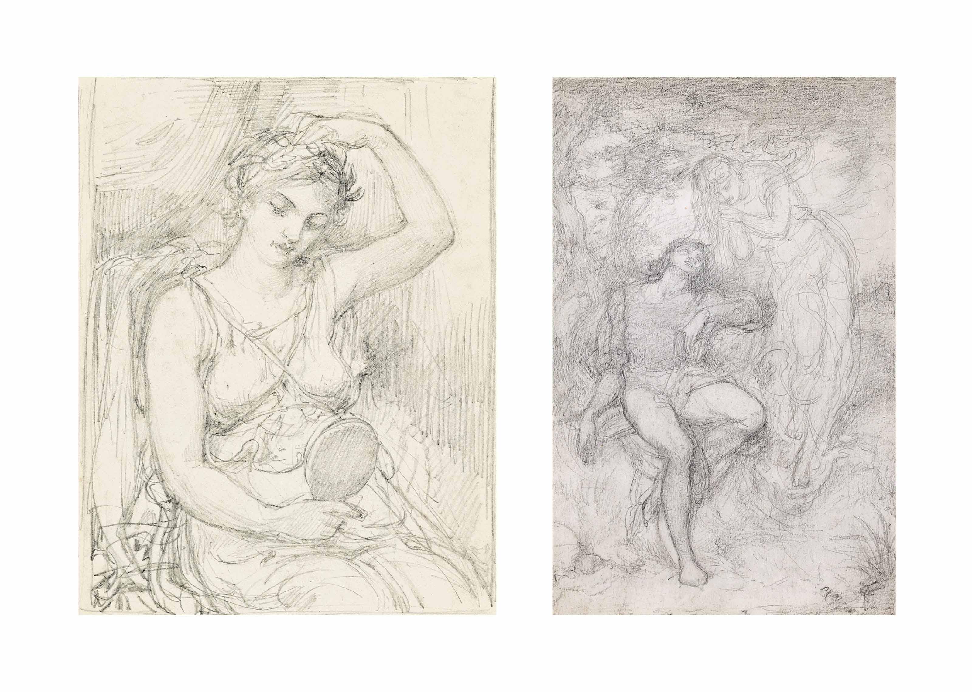 Henry John Stock, R.I., R.O.I. - The finishing touches; and The lover\'s vision