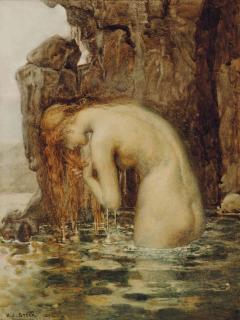 Henry John Stock, R.I., R.O.I. - The Hidden Pool