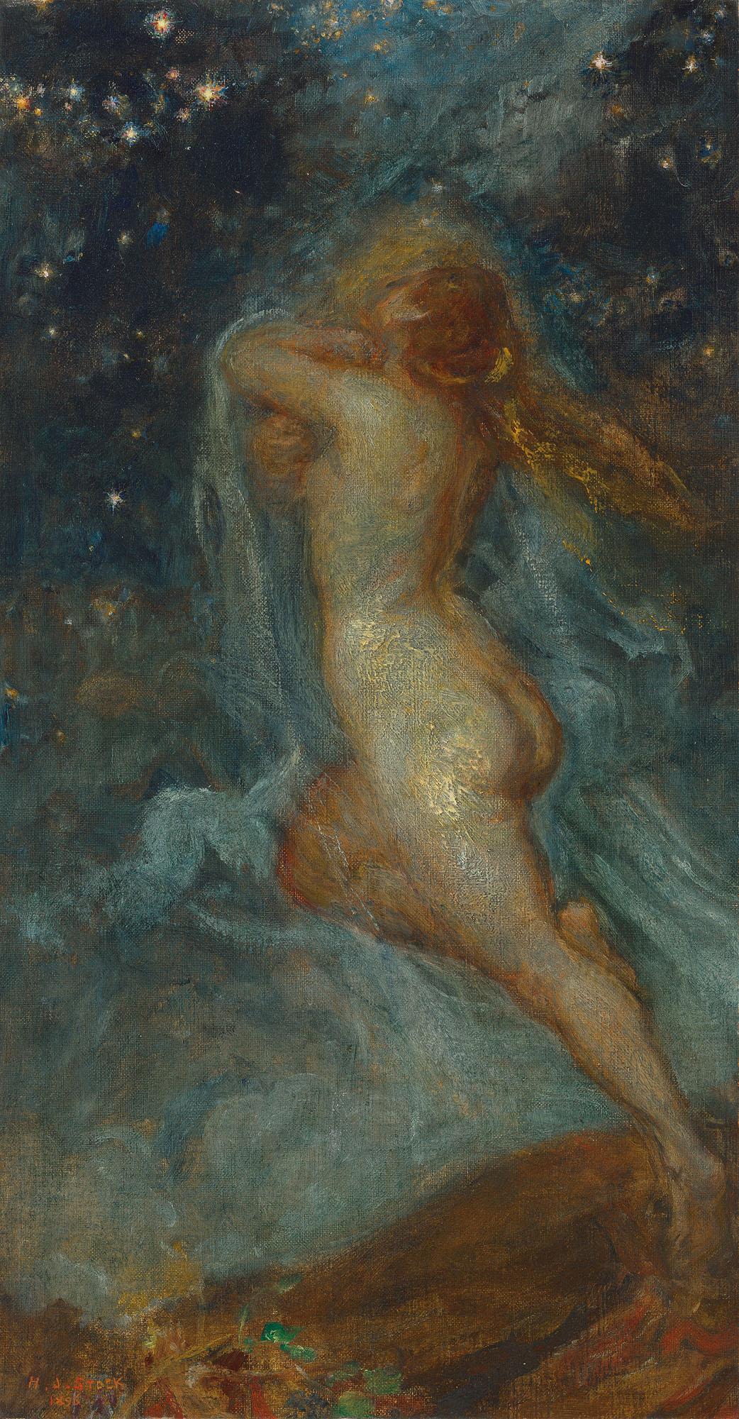 Henry John Stock, R.I., R.O.I. - The Spirit of the Night