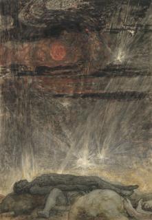 Henry John Stock - And the white moon became as blood and the stars of the heavens fell unto the earth (Rev. 6-12.13)