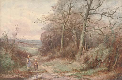 Henry John Sylvester Stannard, R.B.A. - The Primrose Gatherers
