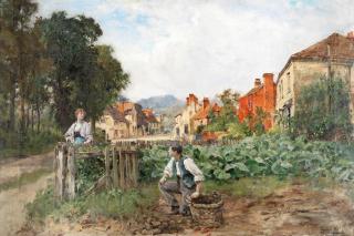 Henry John Yeend King, RBA, VPRI, ROI - Rural courtship