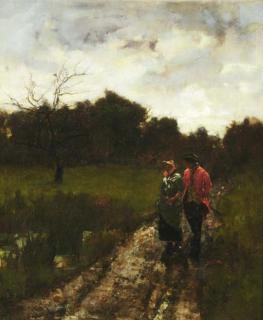 Henry John Yeend King - An evening stroll