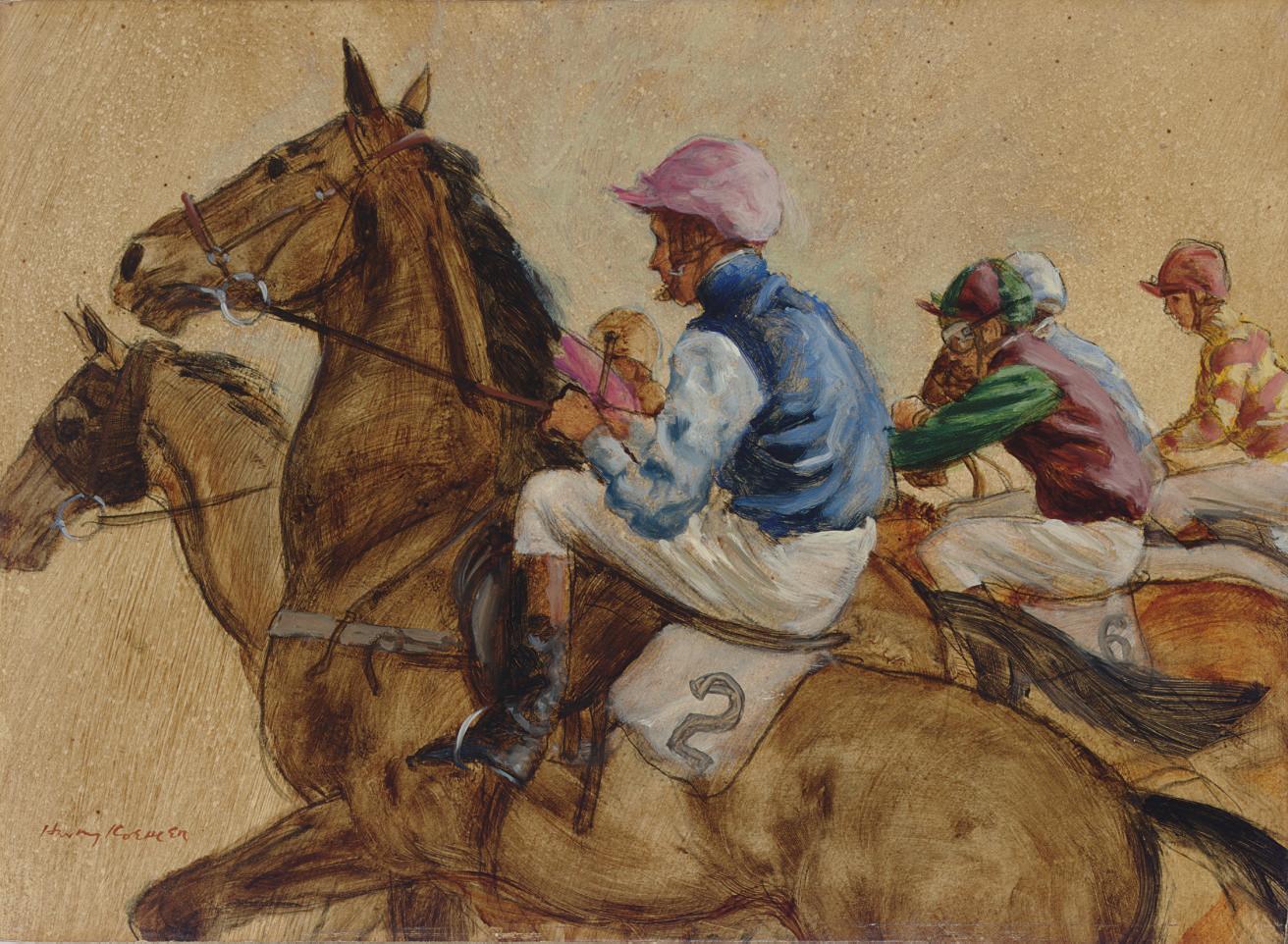 Henry Koehler - A National Hunt start: Racing in the colors of Sir John King, Lady Willoughby de Broke, Lord Cadogan and Lord Rosebury