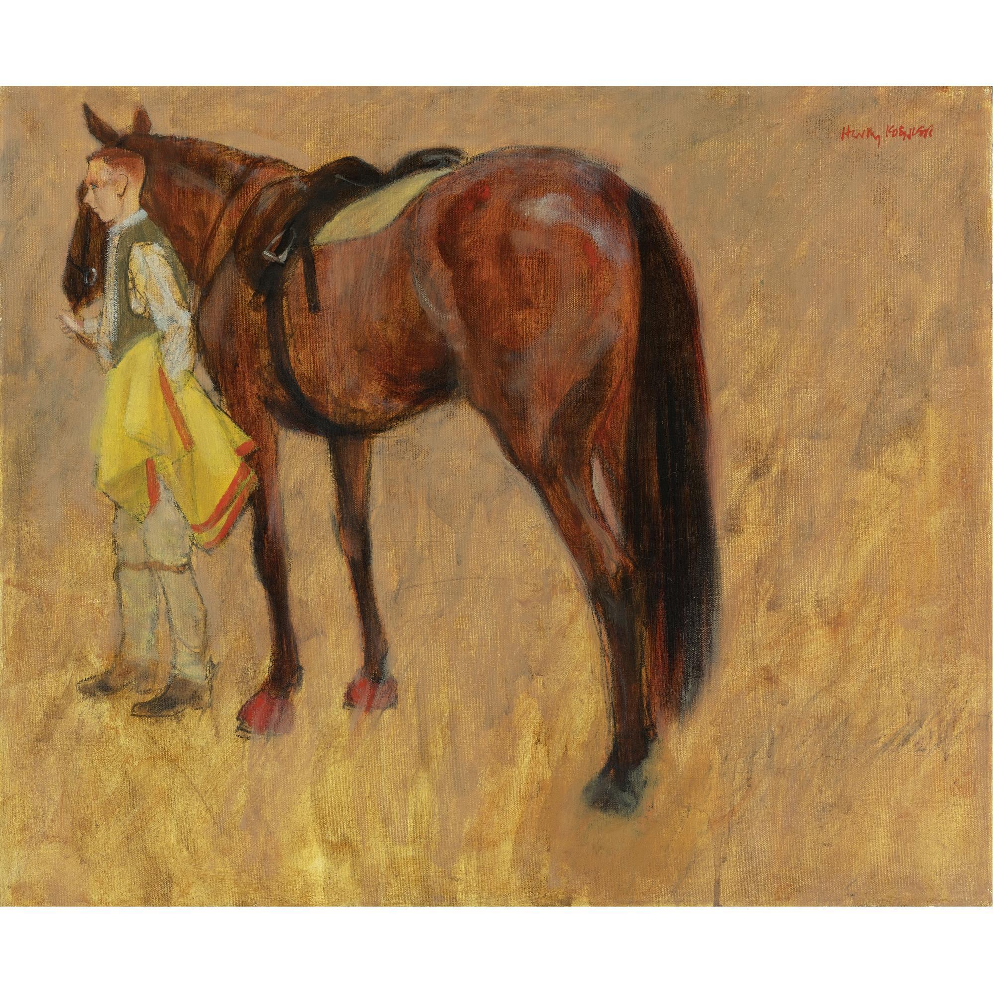 Henry Koehler - American Groom With Yellow Cooler