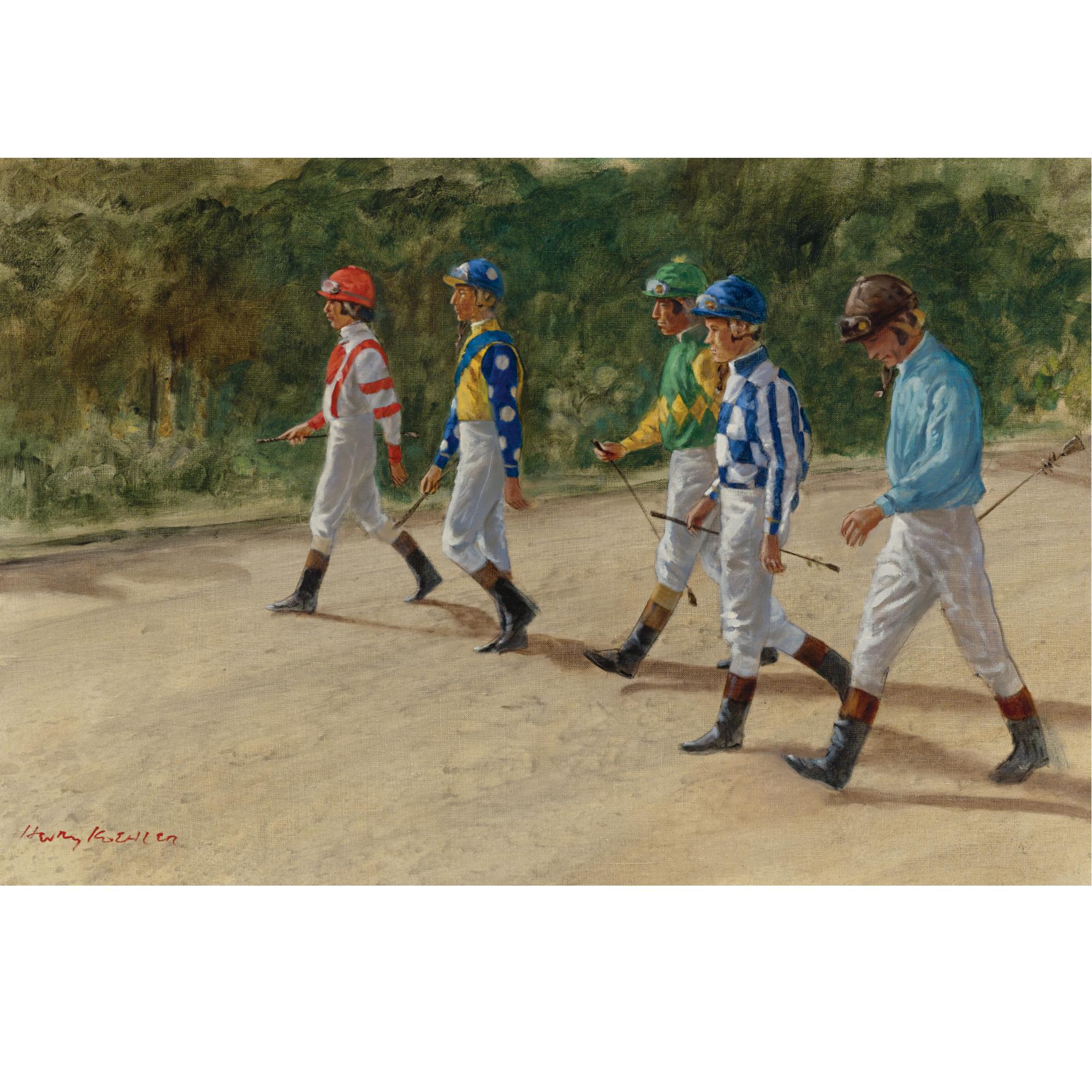 Henry Koehler - American The 1973 Belmont Jockeys