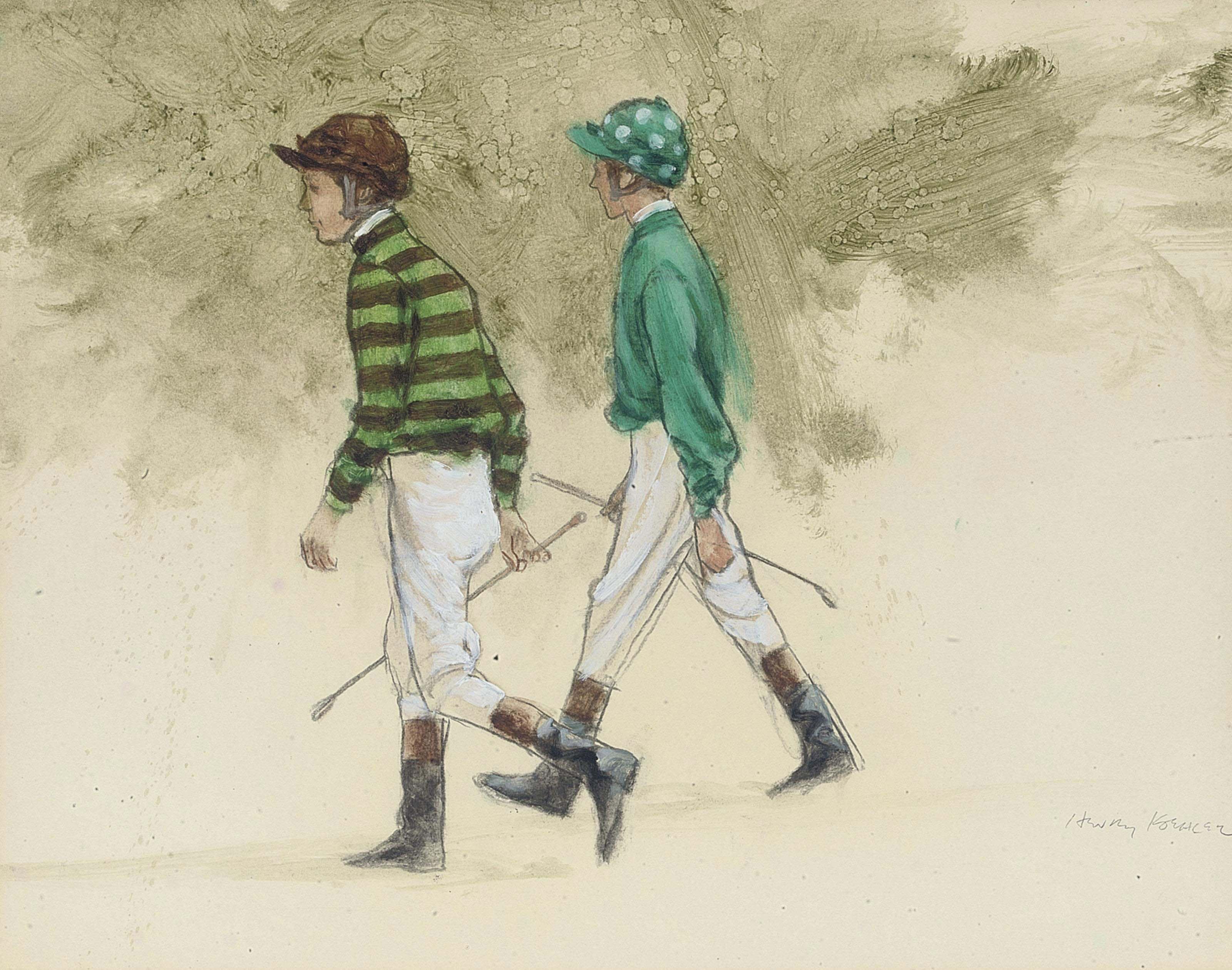 Henry Koehler - Off to the race