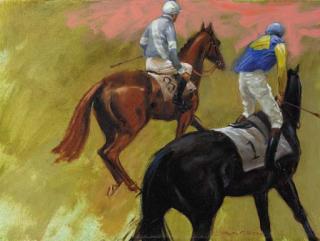 Henry Koehler - Steeplechasers Jogging Out