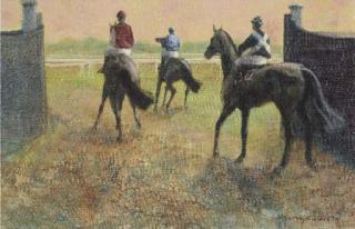 Henry Koehler - The gates at Kempton Park