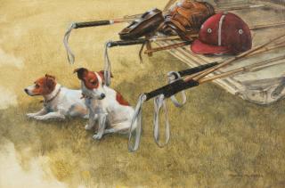 Henry Koehler - Watching Polo Game
