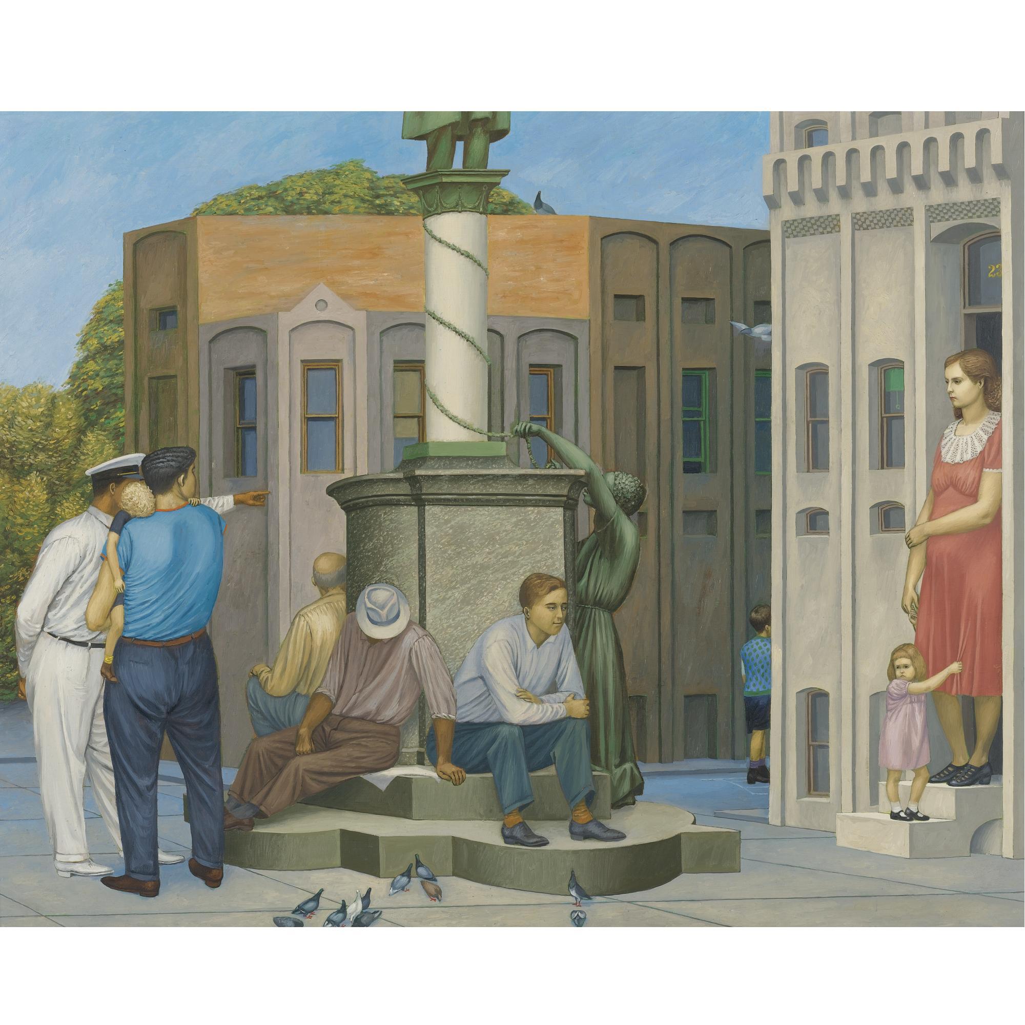 Henry Koerner - The Square