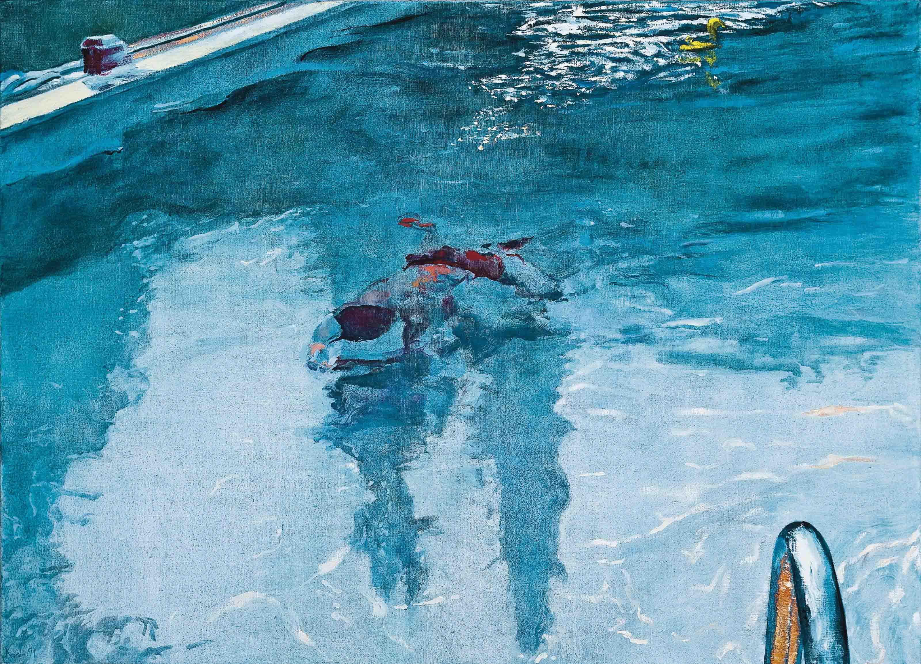 Henry Korda - Swimming