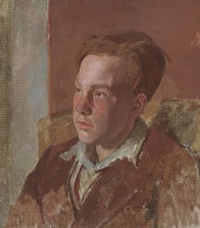 Henry Lamb, R.A. - Portrait of a boy