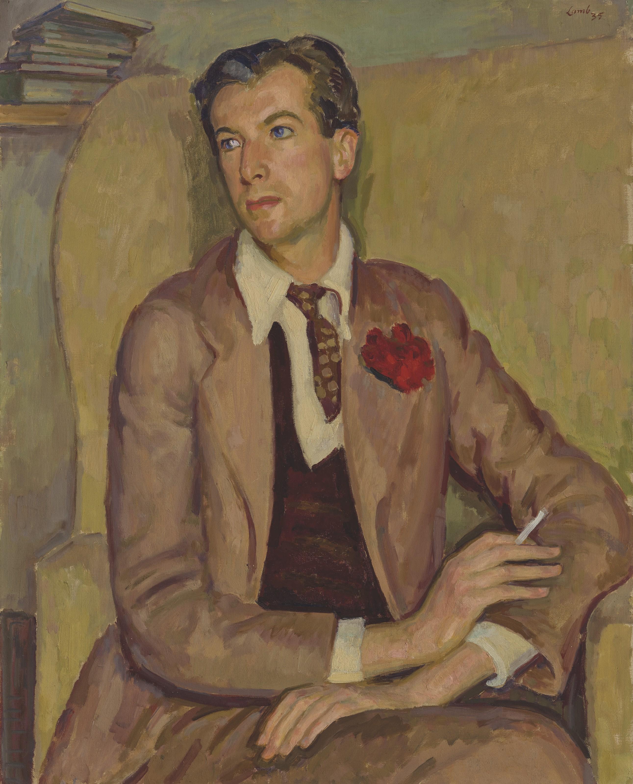 Henry Lamb, R.A. - Portrait of Cecil Beaton